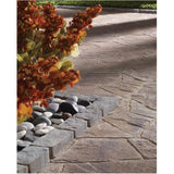 3-1/8" x 3-1/8" x 11-13/16" Stratus Grey and Charcoal Curb - Shadow Blend