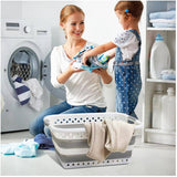 Collapsible Rectangular Laundry Basket - 39 L