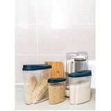 Food Storage Set with Lids - Navy, 3 Pieces