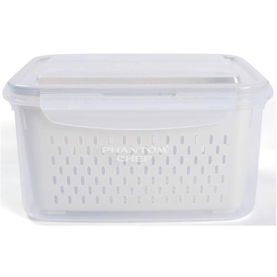 Food Storage Set with Strainers - 9 Pieces