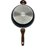 Grove Non-Stick Deep Frypan with Glass Lid - Smoked Grey, 11"/28cm