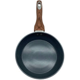 Grove Non-Stick Frypan with Wood Handle - Smoked Grey, 8"/20cm