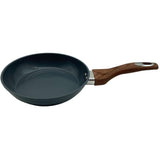 Grove Non-Stick Frypan with Wood Handle - Smoked Grey, 8"/20cm
