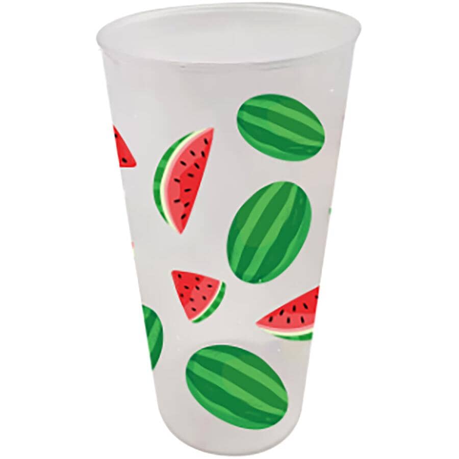 Melons Plastic Cup Set - 900 ml, Set of 6
