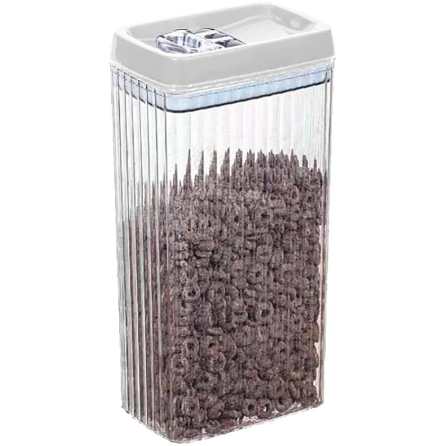 Plastic Rectangular Storage Airtight Container with Lid - 3,300 ml