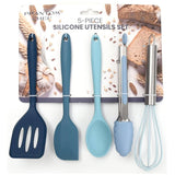 Mini Silicone Utensil Set - 5 Pieces