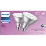 11W PAR38 Medium Base Daylight LED Light Bulbs - 2 Pack