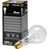 300W PS25 Medium Base Clear Light Bulb