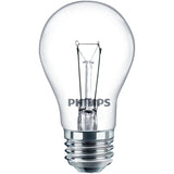 40W A15 Medium Base Clear Appliance Light Bulbs - 2 Pack