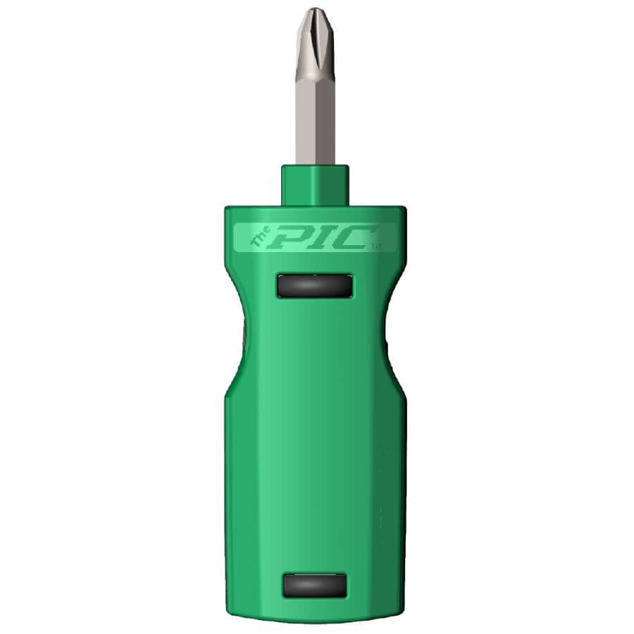 The Pic 3-Piece Phillips Multi-Bit Screwdriver Set