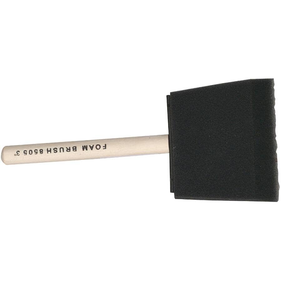 Foam Paint Brush - 3"/75 mm
