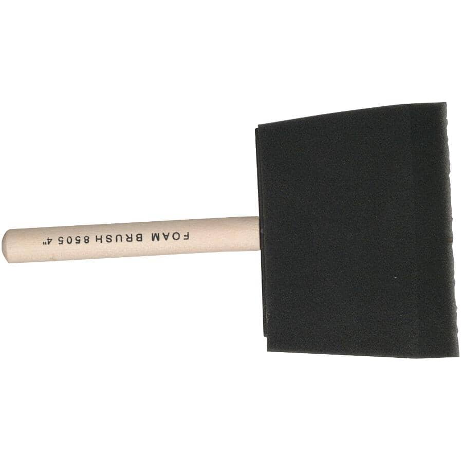 Foam Paint Brush - 4"/100 mm