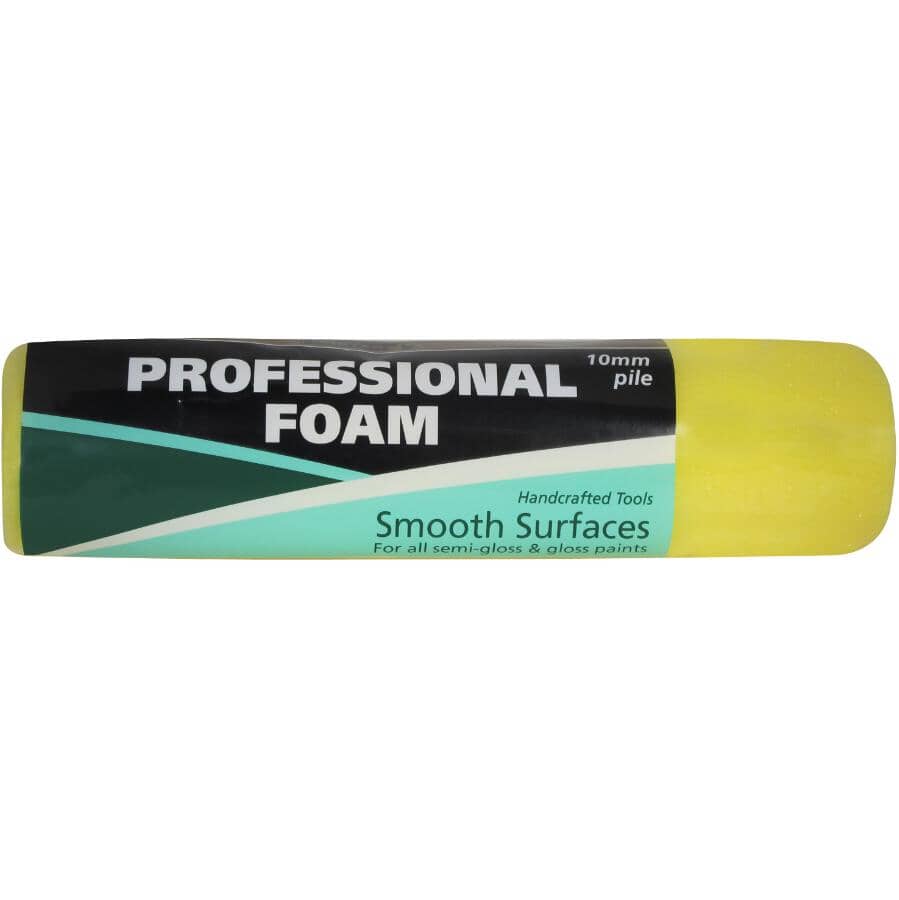 Professional Foam Paint Roller Cover - 240 mm x 10 mm