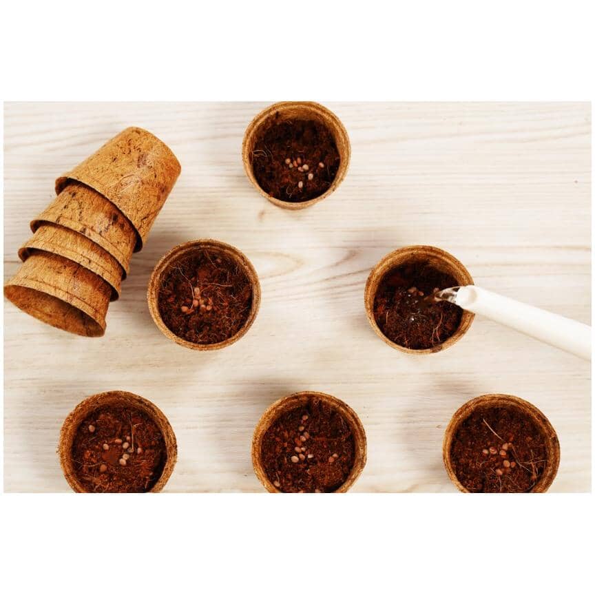 2.5" Fiber Grow Pots - 12 Pack