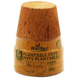 4" Fiber Grow Pots - 6 Pack
