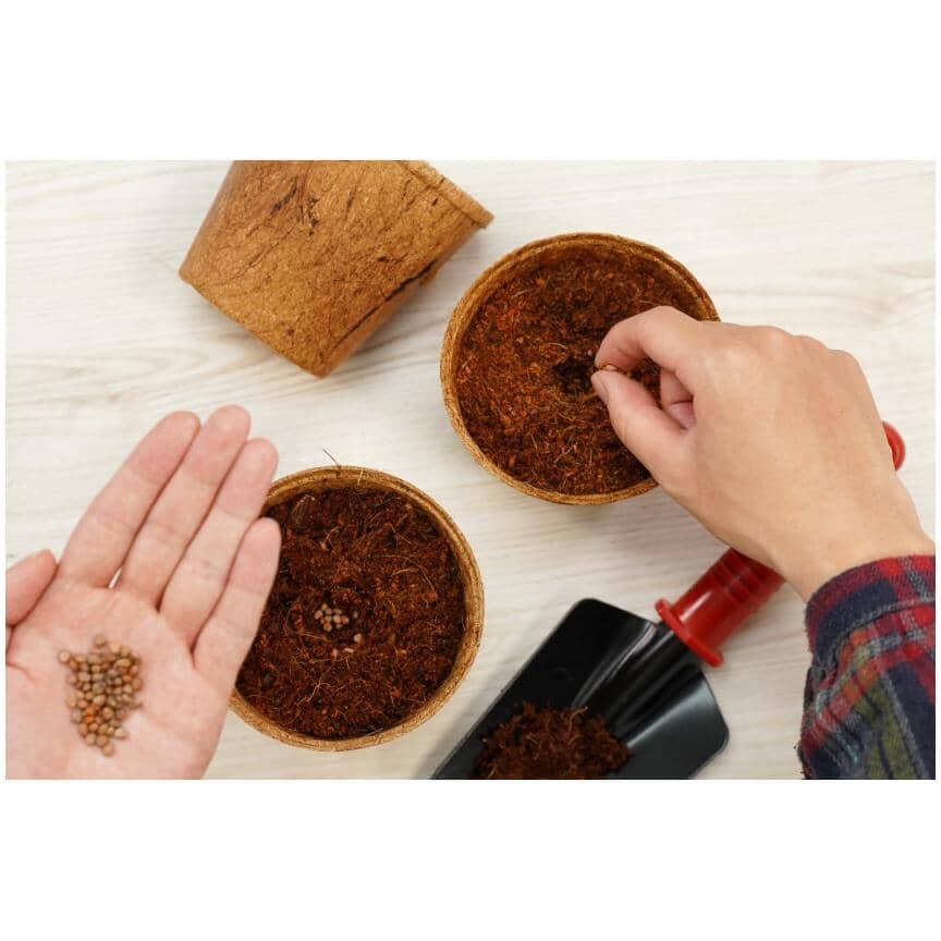 4" Fiber Grow Pots - 6 Pack