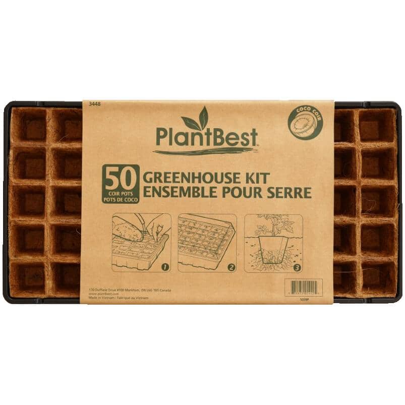 50 Cell Fiber Grow Seed Starter Tray