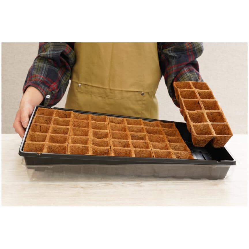 50 Cell Fiber Grow Seed Starter Tray