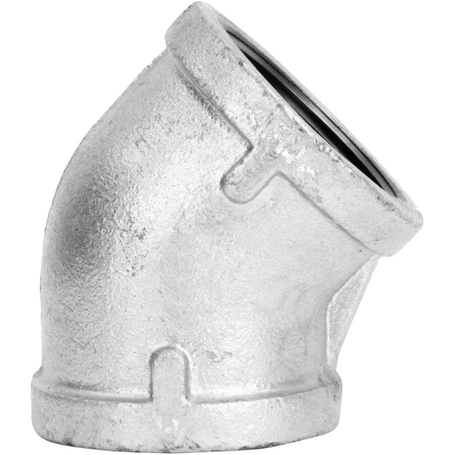 3/4" Galvanized 45 Degree Elbow
