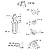 Bi-Fold Top Door Pivot
