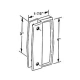 Black Sliding Screen Door Handle