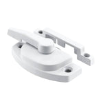 Sliding Window Sash Lock - Horizontal + White