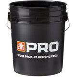 19 L Plastic Utility Pail - Black