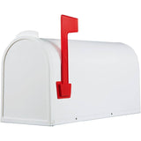 White Plastic Rural Mailbox
