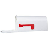 White Plastic Rural Mailbox