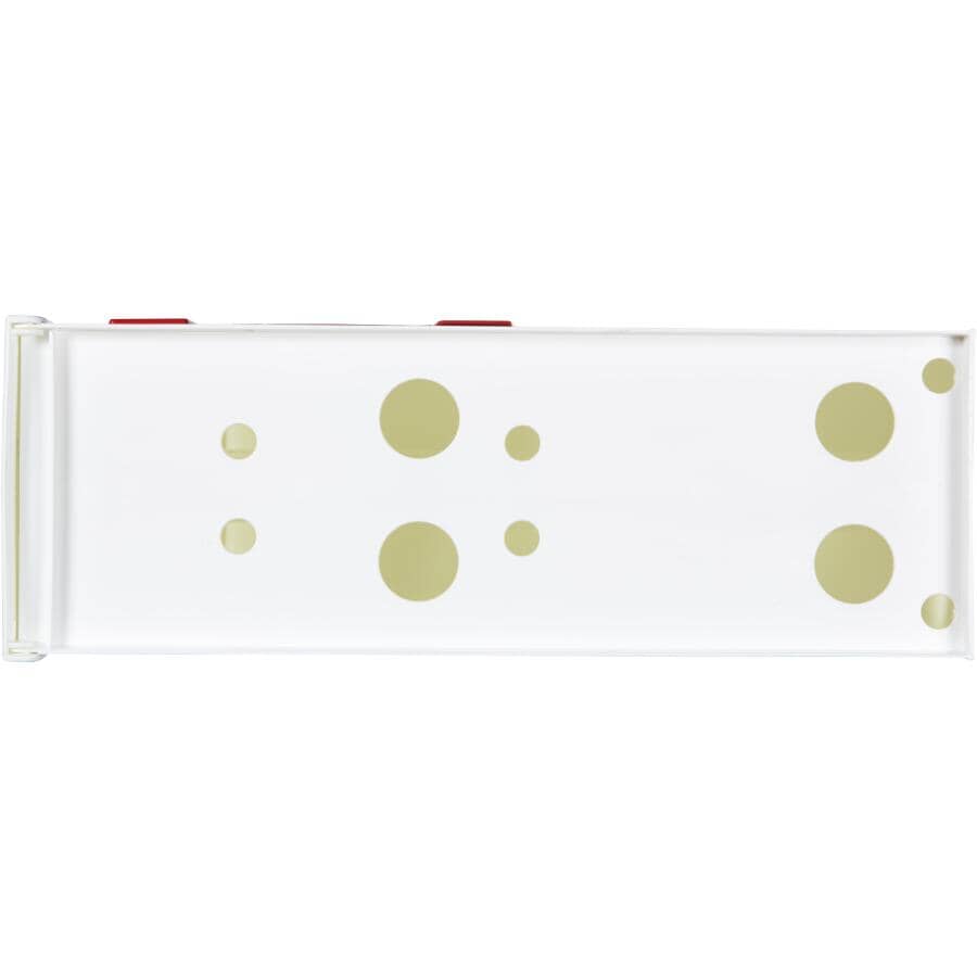 White Plastic Rural Mailbox