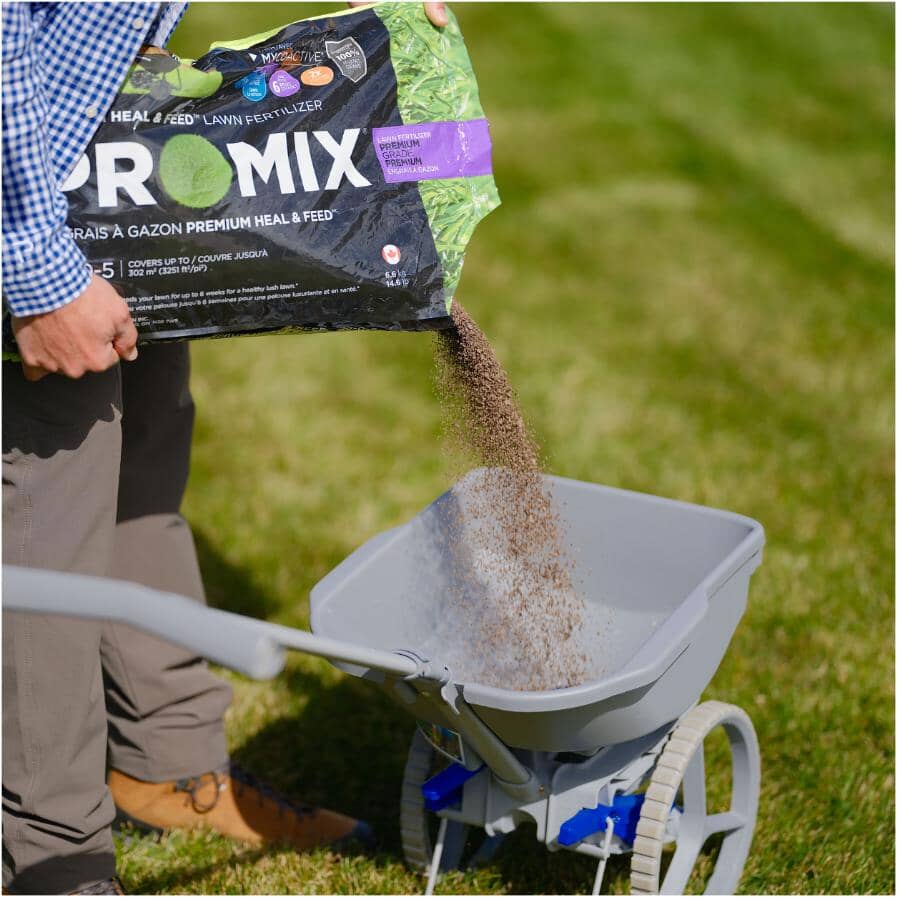 Heal & Feed Lawn Fertilizer - with Mycoactive Technology, 6.6 kg