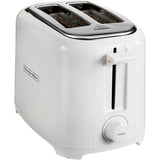 2-Slice Coolwall Toaster with Extra Wide Slots - White