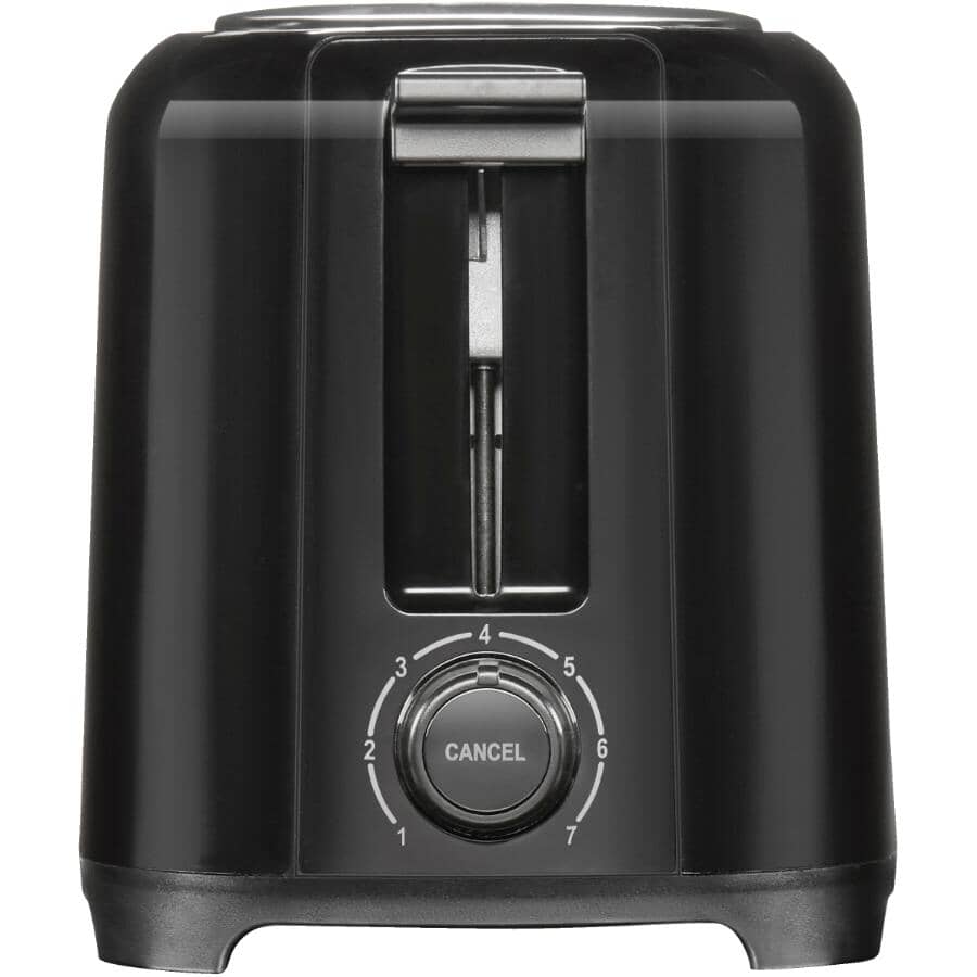 2-Slice Coolwall Toaster with Extra Wide Slots - Black