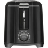 2-Slice Coolwall Toaster with Extra Wide Slots - Black