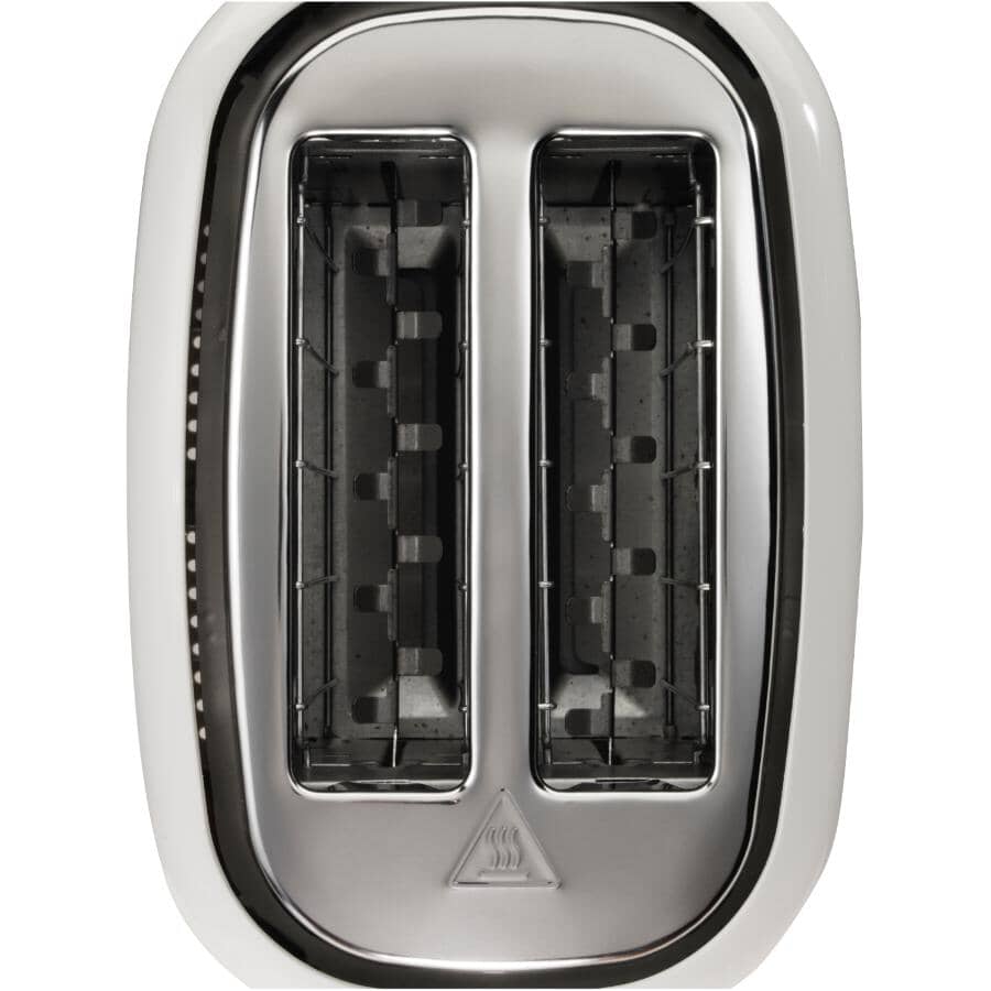 2-Slice Coolwall Toaster with Extra Wide Slots - White
