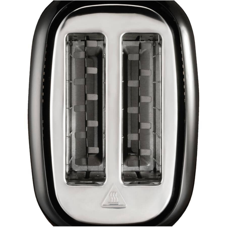 2-Slice Coolwall Toaster with Extra Wide Slots - Black