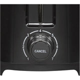 2-Slice Coolwall Toaster with Extra Wide Slots - Black
