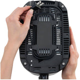 2-Slice Coolwall Toaster with Extra Wide Slots - Black