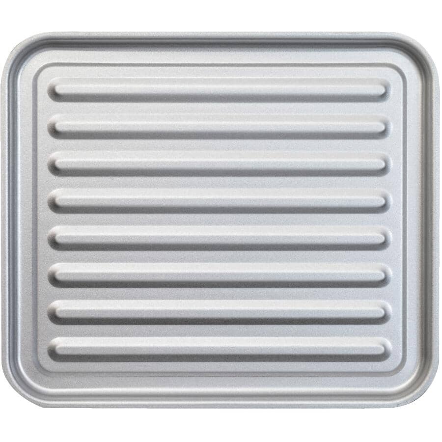 4-Slice Toaster Oven with Broiler (31260) - Metallic Silver & Black