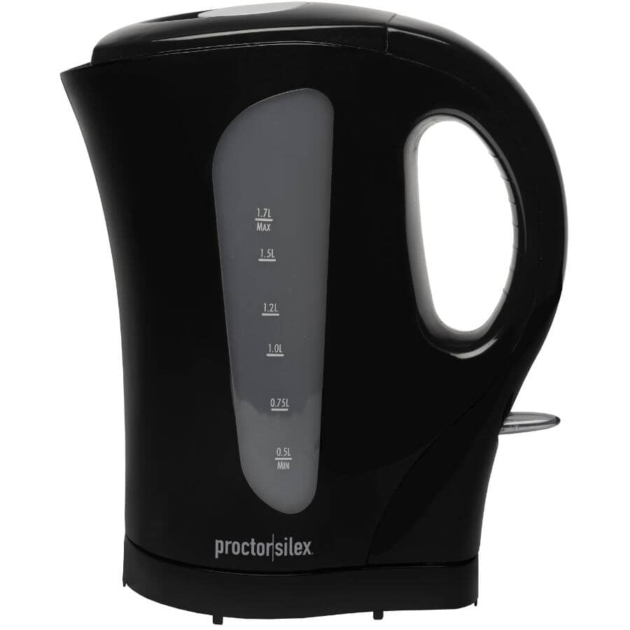 Cordless Kettle - Black, 1500W, 1.7 L