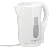 Cordless Kettle - White, 1000W, 1 L