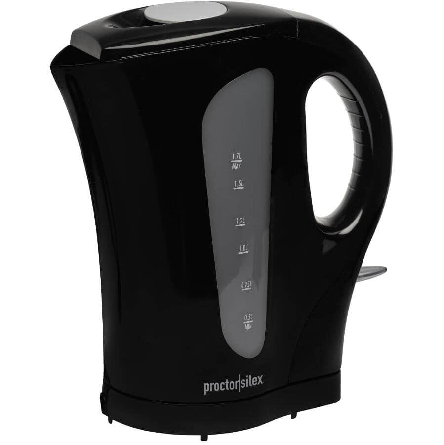 Cordless Kettle - Black, 1500W, 1.7 L