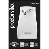 Countertop Electric Can Opener with Knife Sharpener (75224PS) - White