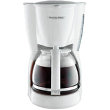 Drip Coffee Maker (49319) - White, 12 Cup