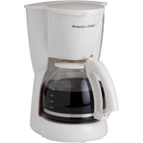 Drip Coffee Maker (49319) - White, 12 Cup