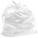 100 Pack 35" x 50" 1.3 Mil Extra Strong Clear Oxo-Biodegradable Garbage Bags