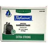 35" x 50" Biodegradable Garbage Bags - Black, 30 Pack