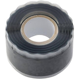 Fast Seal Self-Sealing & Self-Fusing Silicone Tape - Black, 1" X 10'