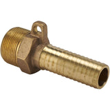 1-1/4" MPT x 1" Insert Brass Adapter with Built in Eye
