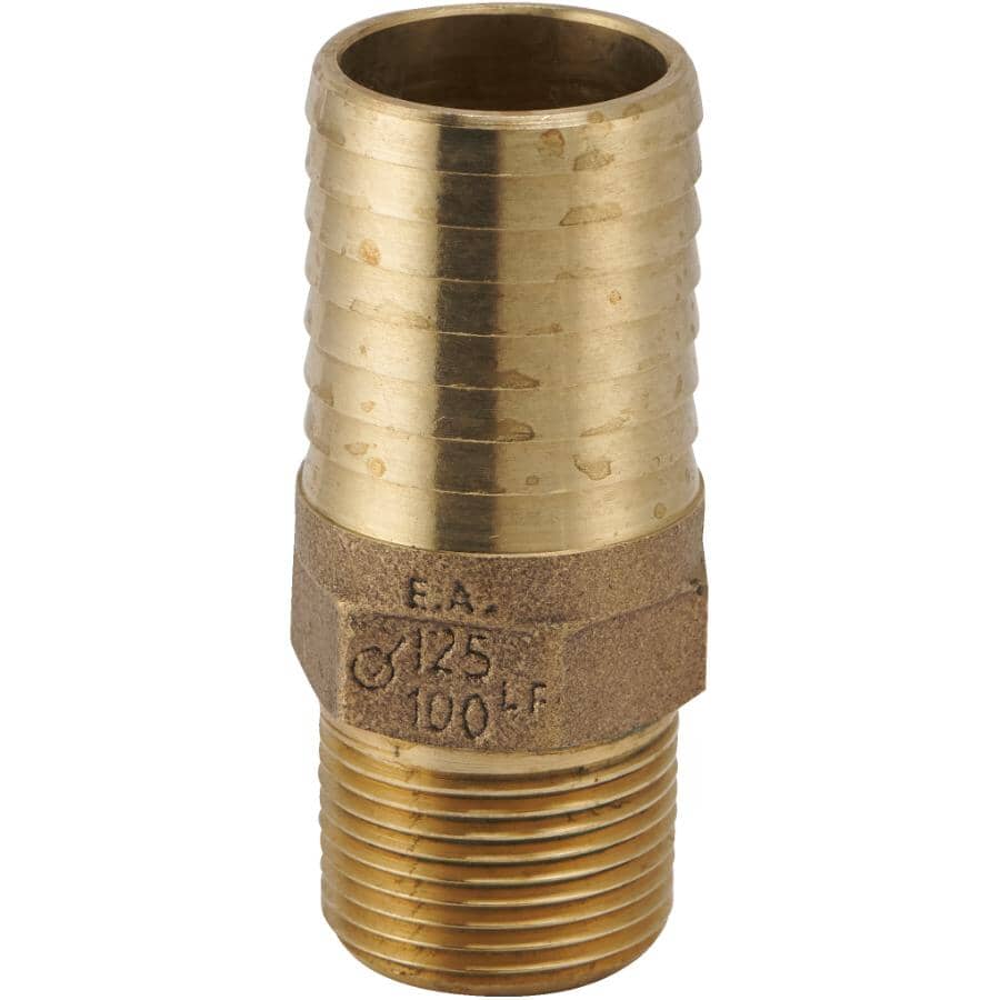 1-1/4" x 1" Hex Bronze Adapter